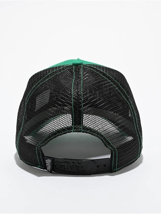 NWT Authentic Von Dutch Green & Black Trucker Hat ~ with authentic hologram! main image 6